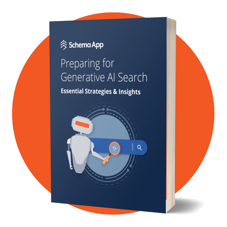 graphic of eBook - preparing for generative ai search