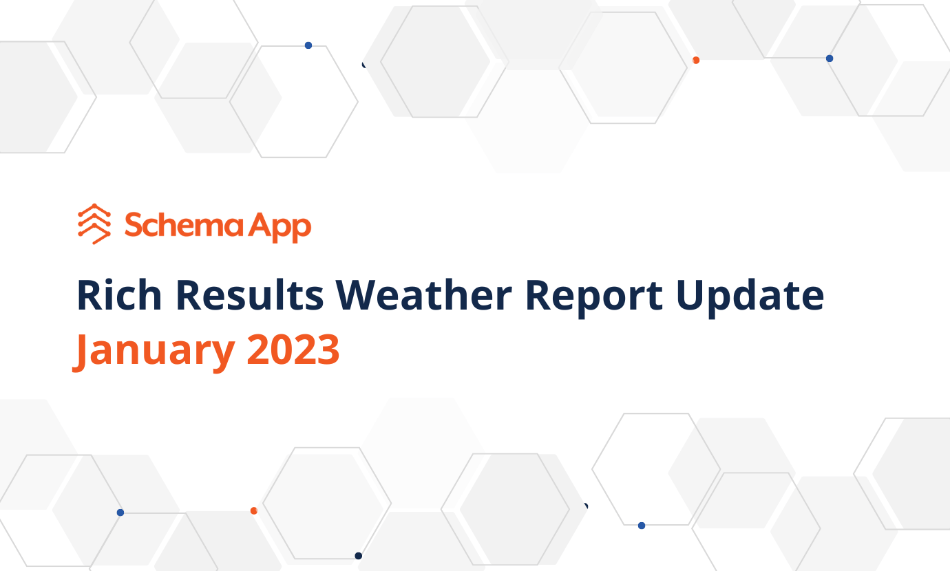 January 2023 Schema Markup Industry Update from Schema App