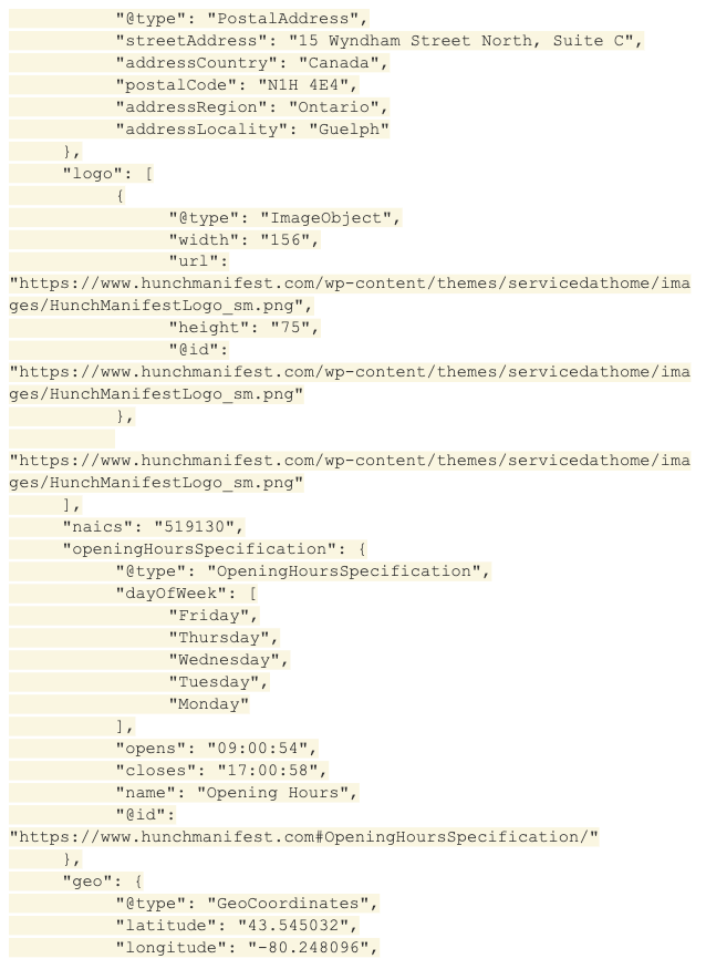 Reflect in Schema Markup