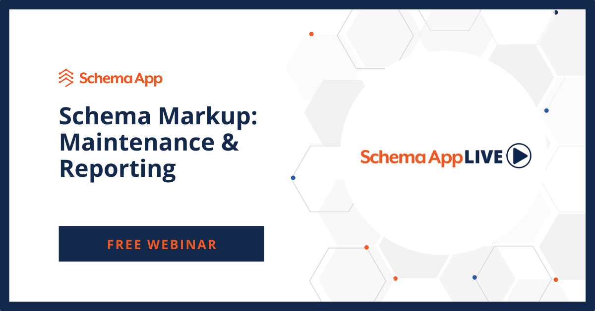 Schema App Live Maintenance & Reporting