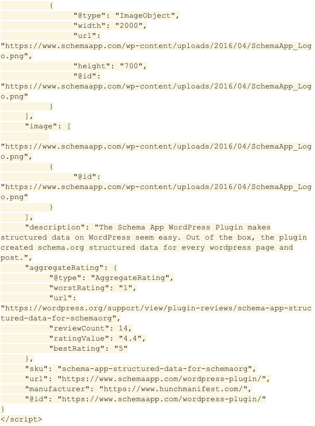 Schema Markup on the page is about the product and has the nested Aggregate Rating schema markup that reflects what is on the page.